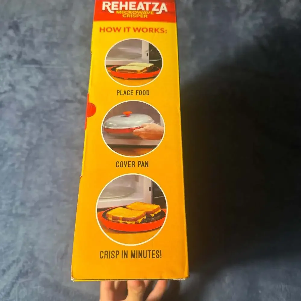 Reheatza Microwave Crisper NEW